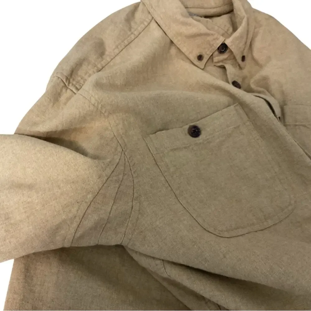 Duluth Trading Company Men's Kennesaw Relaxed Fit Long Sleeve Shirt L - Picture 4 of 8